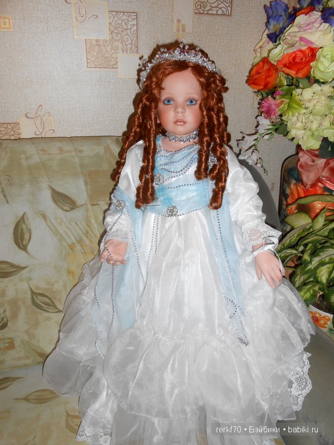 Моя небольшая коллекция фарфоровых кукол
