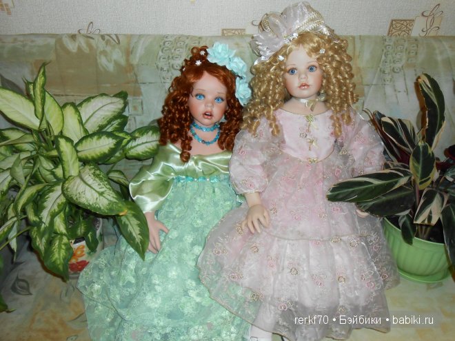 Моя небольшая коллекция фарфоровых кукол (фото 4)