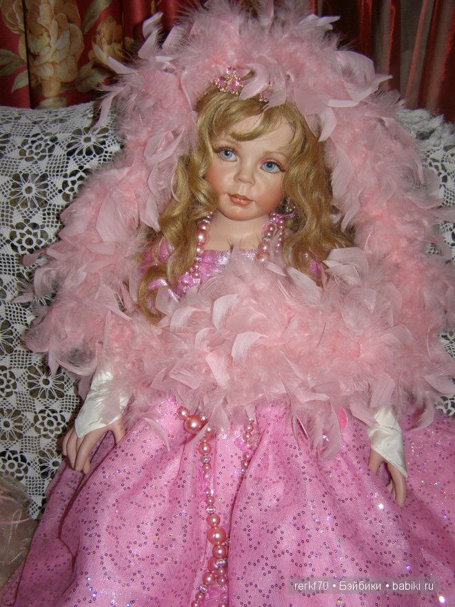 Красавица ЛаДеДа, фарфоровая кукла от Донны Руберт (фото 10)