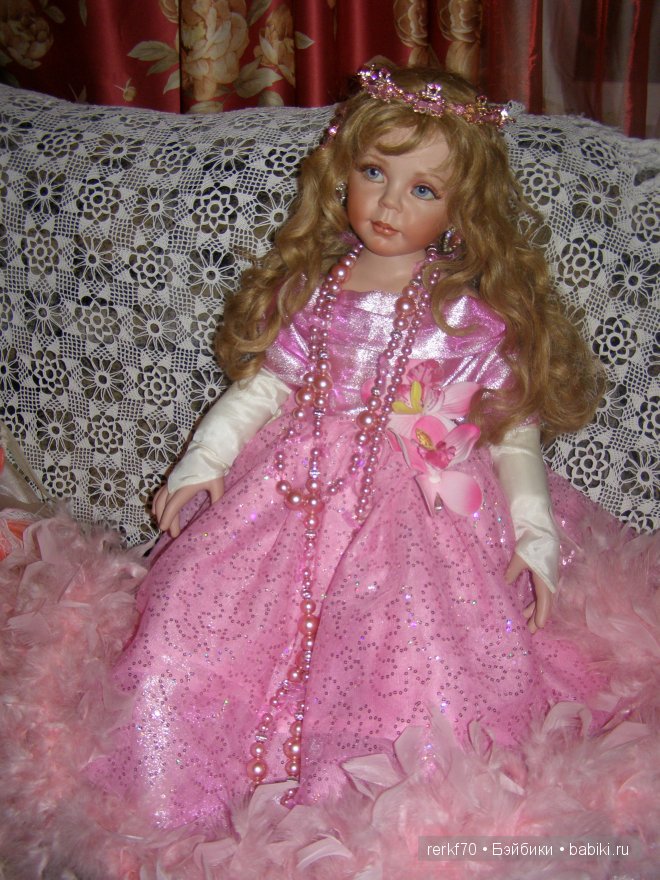 Красавица ЛаДеДа, фарфоровая кукла от Донны Руберт (фото 6)