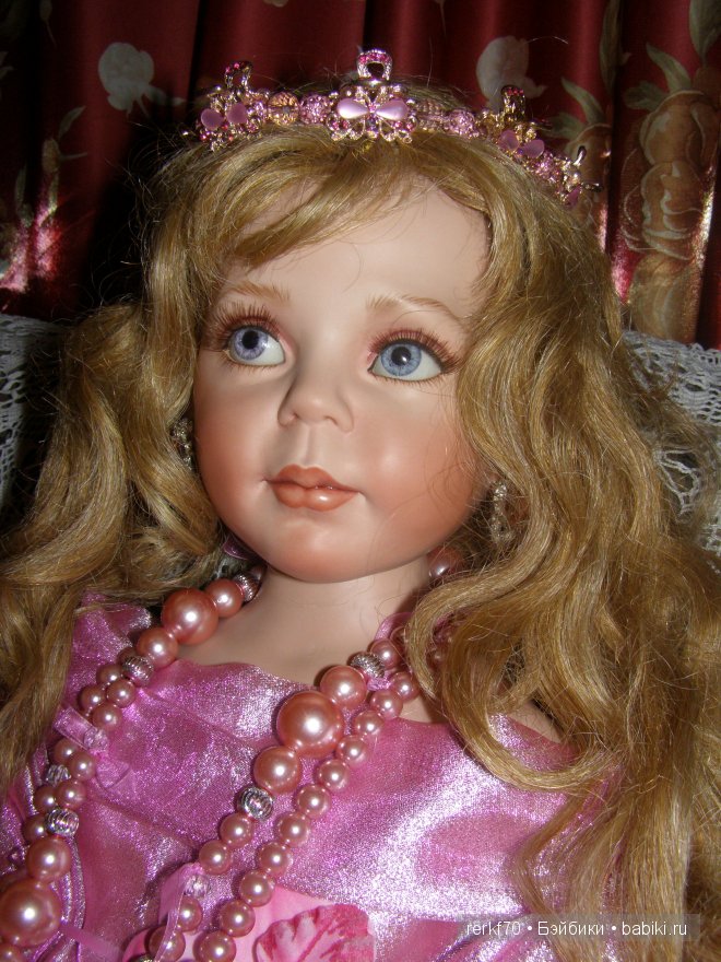 Красавица ЛаДеДа, фарфоровая кукла от Донны Руберт (фото 3)