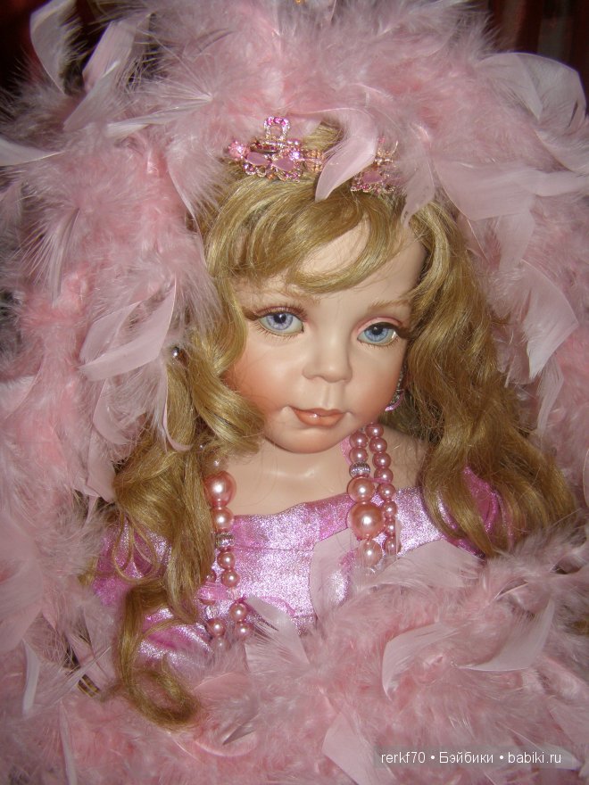 Красавица ЛаДеДа, фарфоровая кукла от Донны Руберт (фото 9)