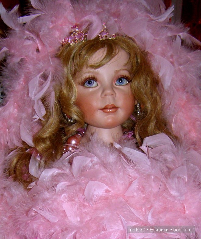 Красавица ЛаДеДа, фарфоровая кукла от Донны Руберт (фото 2)