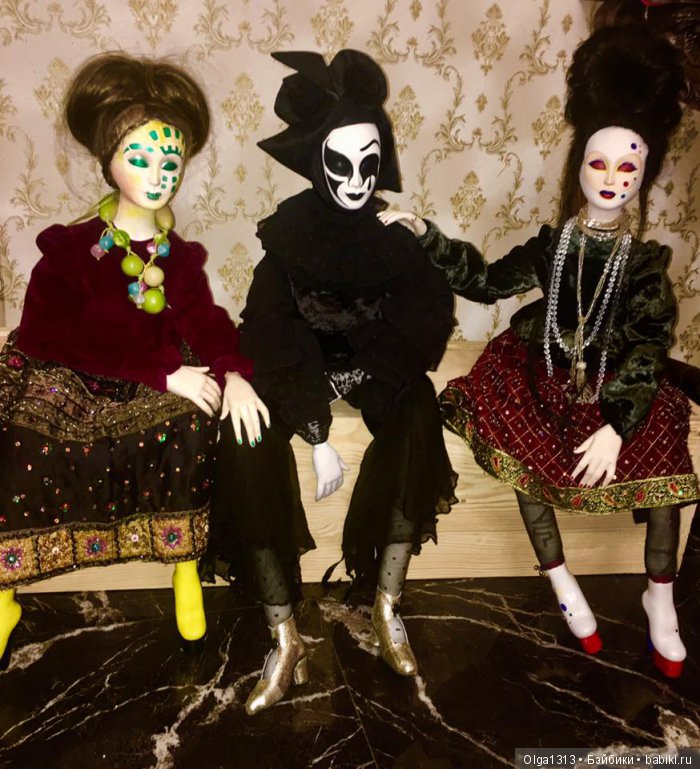 Моя "Иллюзия" Авторские куклы Ольги Гречухи