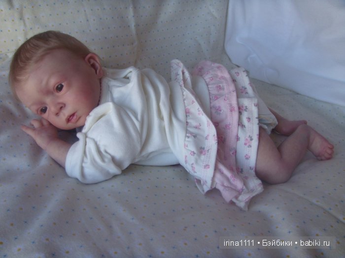 Моя зайка реборн Аделечка (фото 5)