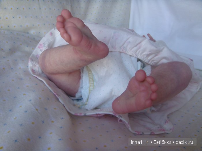 Моя зайка реборн Аделечка (фото 4)