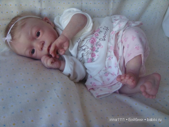 Моя зайка реборн Аделечка