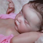 Крошка из  молда Evangelina от Laura Lee Eagles  работа Ирины Хохловой