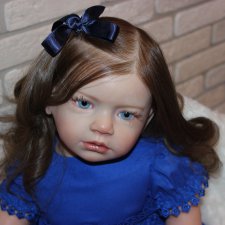 Моя малышка реборн из молда Изабелла