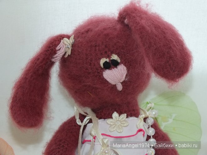 Тёплое чудо, авторская игрушка вязанная крючком