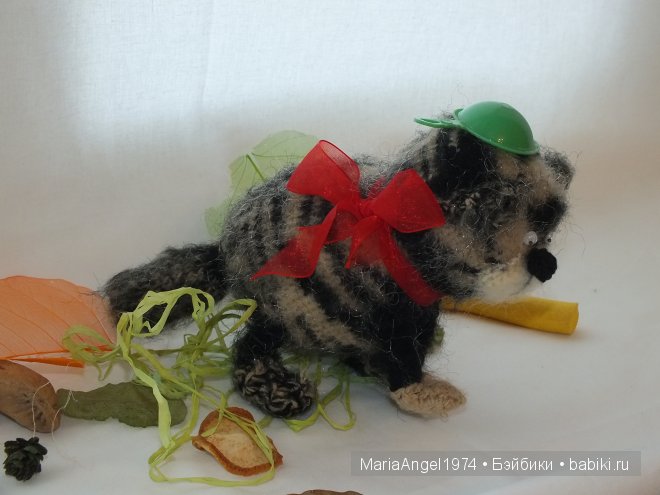 Тёплое чудо, авторская игрушка вязанная крючком (фото 4)