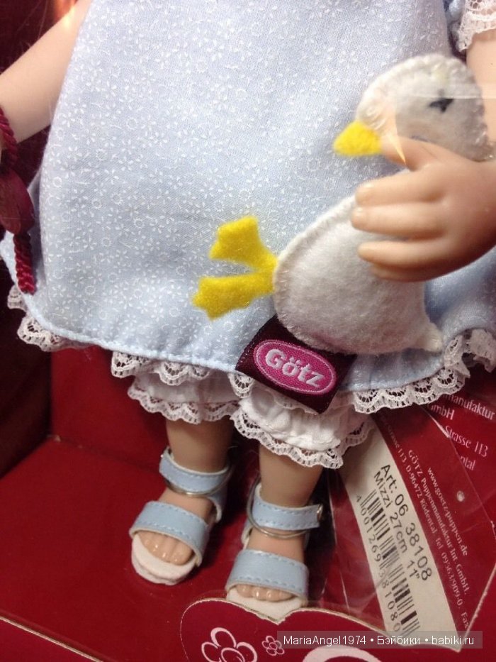 Мой Воробушек! Мицци мастера Beatrice Perin для Gotz (фото 2)