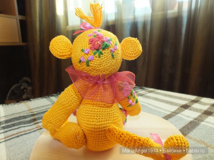 Появилось время творить. Игрушки вязанные крючком