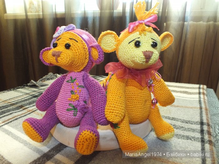 Появилось время творить. Игрушки вязанные крючком