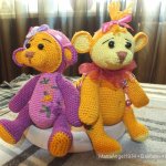 Появилось время творить. Игрушки вязанные крючком