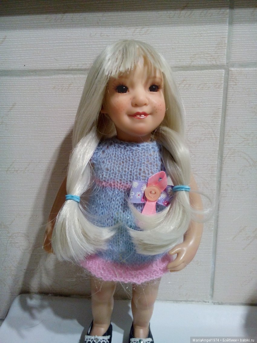 Я вернулась-3! Как я делала парик (фото 9)