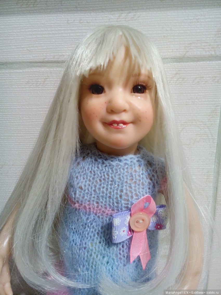 Я вернулась-3! Как я делала парик (фото 8)