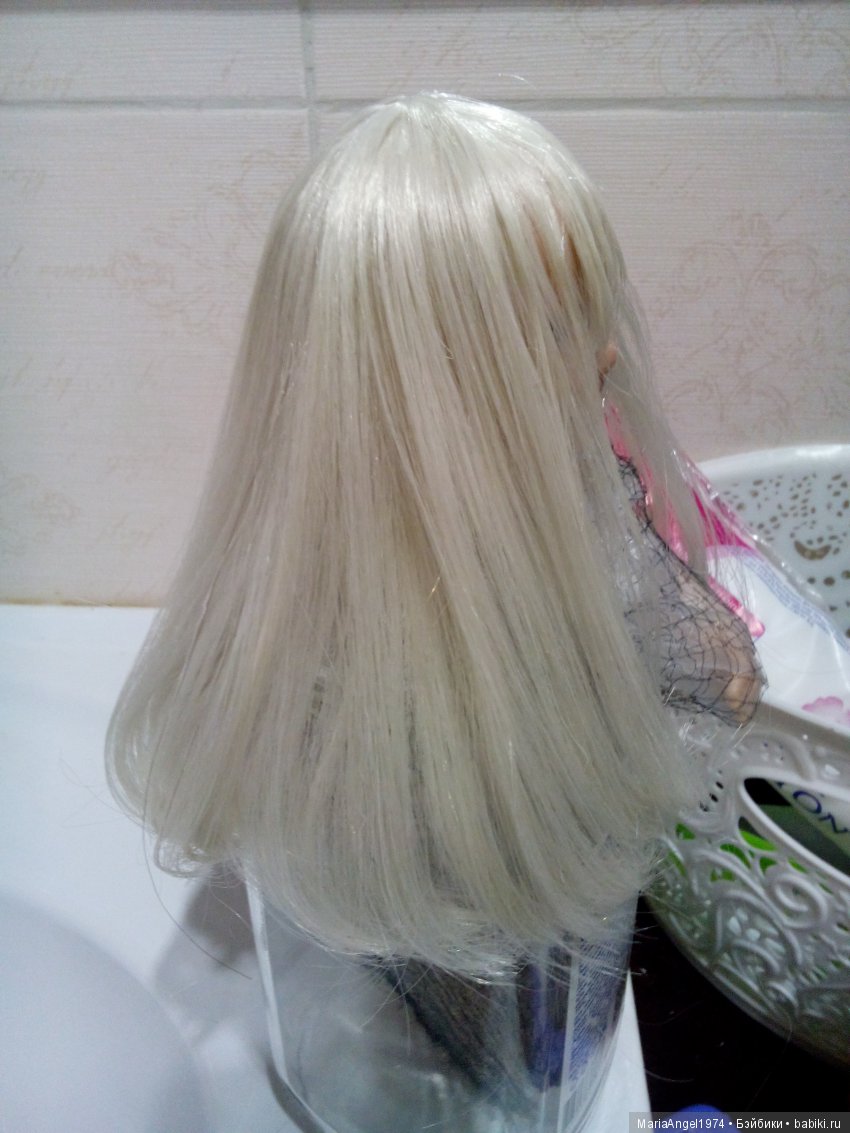 Я вернулась-3! Как я делала парик (фото 7)