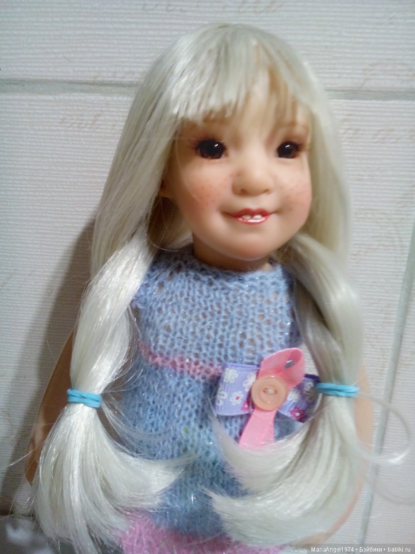 Я вернулась-3! Как я делала парик (фото 10)