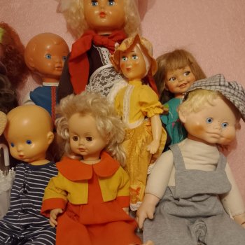 Мои винтажные куклы и игрушки.