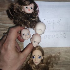 Головы от ликки,licca repro  blommor imomo