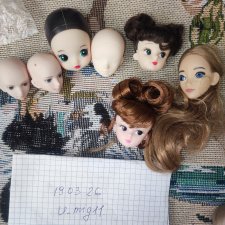 Головы от unoa popomilk licca репро