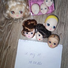 Головы от unoa popomilk licca репро