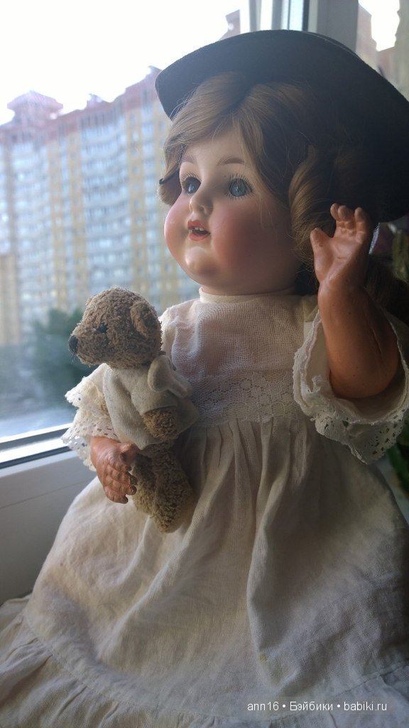 Моя ARMAND MARSEILLE — Антикварные куклы Armand Marseille (AM): молд 390 (фото 3)