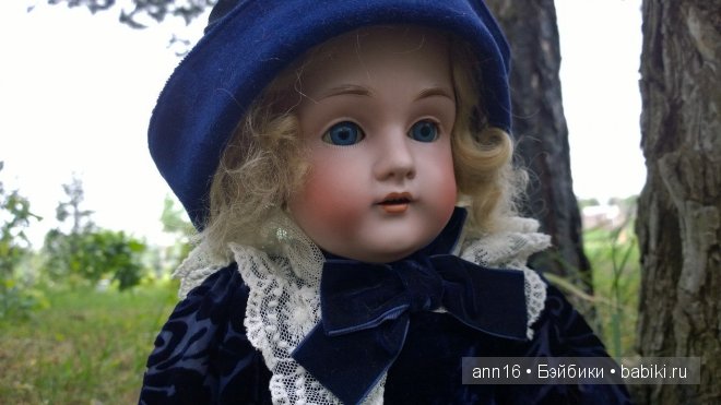 Антикварная кукла Kestner, сегодняшняя прогулка по лесу (фото 4)