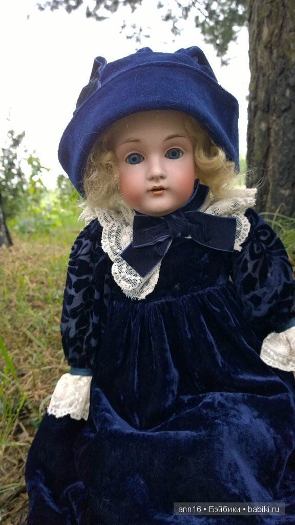 Антикварная кукла Kestner, сегодняшняя прогулка по лесу (фото 3)