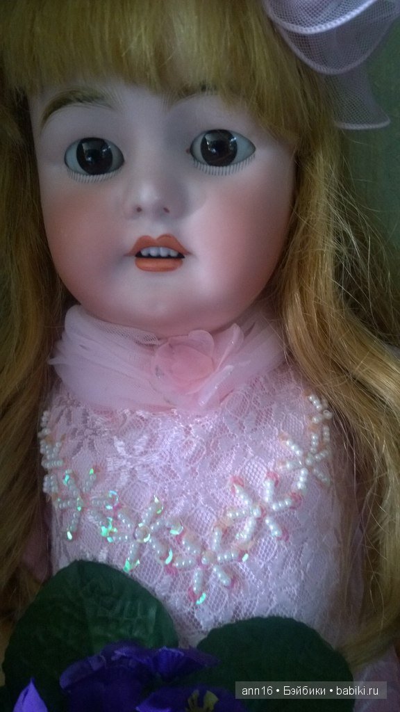 Моя принцесса !!! Антикварная кукла от Simon & Halbig (фото 3)