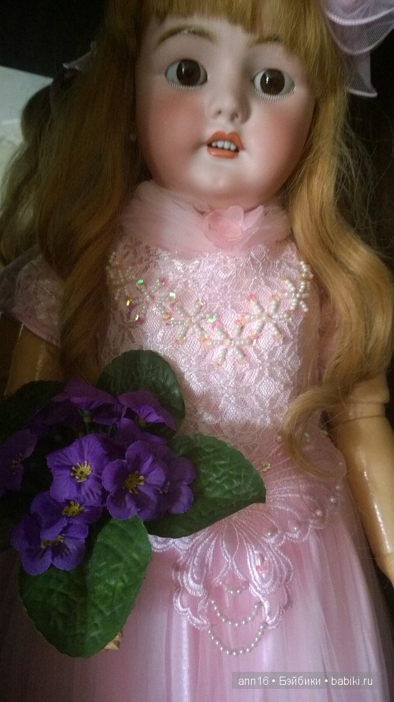 Моя принцесса !!! Антикварная кукла от Simon & Halbig (фото 4)