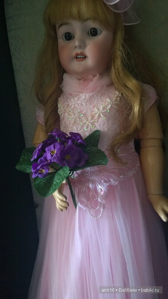 Моя принцесса !!! Антикварная кукла от Simon & Halbig (фото 8)