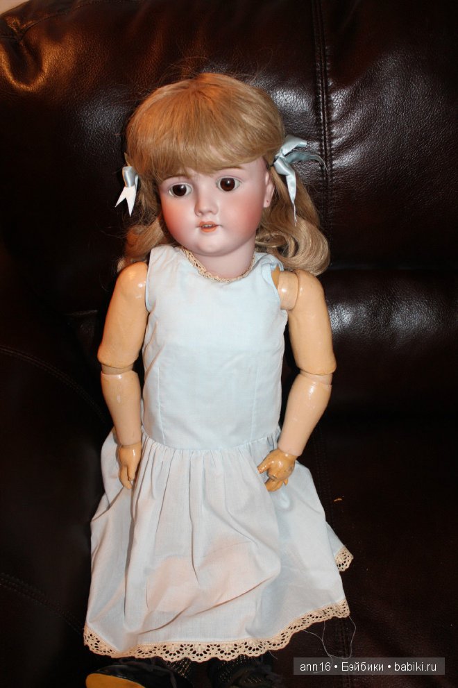 Моя новая куколка. Большая и красивая кукла 30" Kestner & Walkure | Бэйбики Моя новая куколка. Большая и красивая кукла 30" Kestner & Walkure