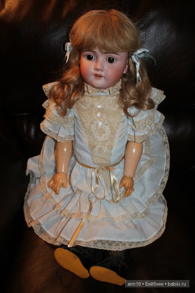 Моя новая куколка. Большая и красивая кукла 30" Kestner & Walkure | Бэйбики Моя новая куколка. Большая и красивая кукла 30" Kestner & Walkure (фото 3)