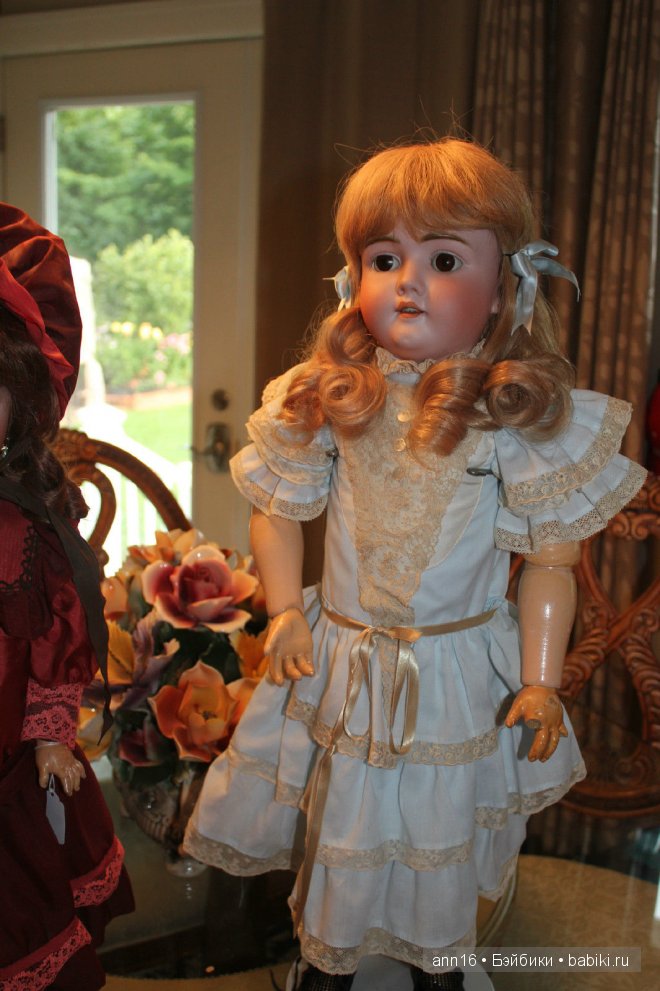Моя новая куколка. Большая и красивая кукла 30" Kestner & Walkure | Бэйбики Моя новая куколка. Большая и красивая кукла 30" Kestner & Walkure (фото 8)