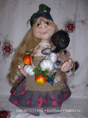 Моя авторская куколка Бабуся-ягуся | Бэйбики Моя авторская куколка Бабуся-ягуся (фото 5)