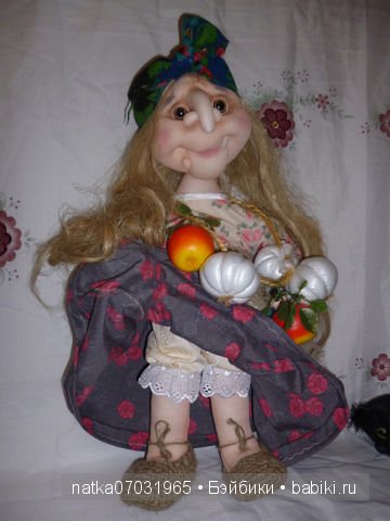Моя авторская куколка Бабуся-ягуся | Бэйбики Моя авторская куколка Бабуся-ягуся (фото 4)