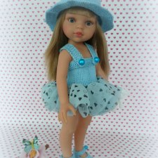 Комплектик ручной работы на Паолочку