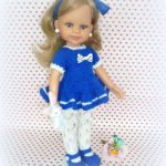 Вязанные наряды для нежных Паолочек