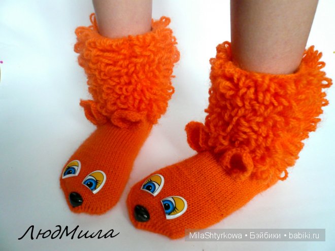Носочки ручной работы
