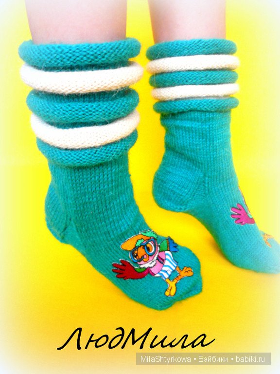 Носочки ручной работы