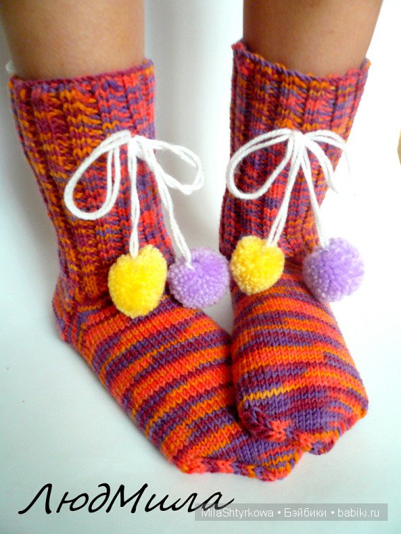 Носочки ручной работы
