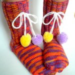 Свяжем тёплые носочки?Свяжем!