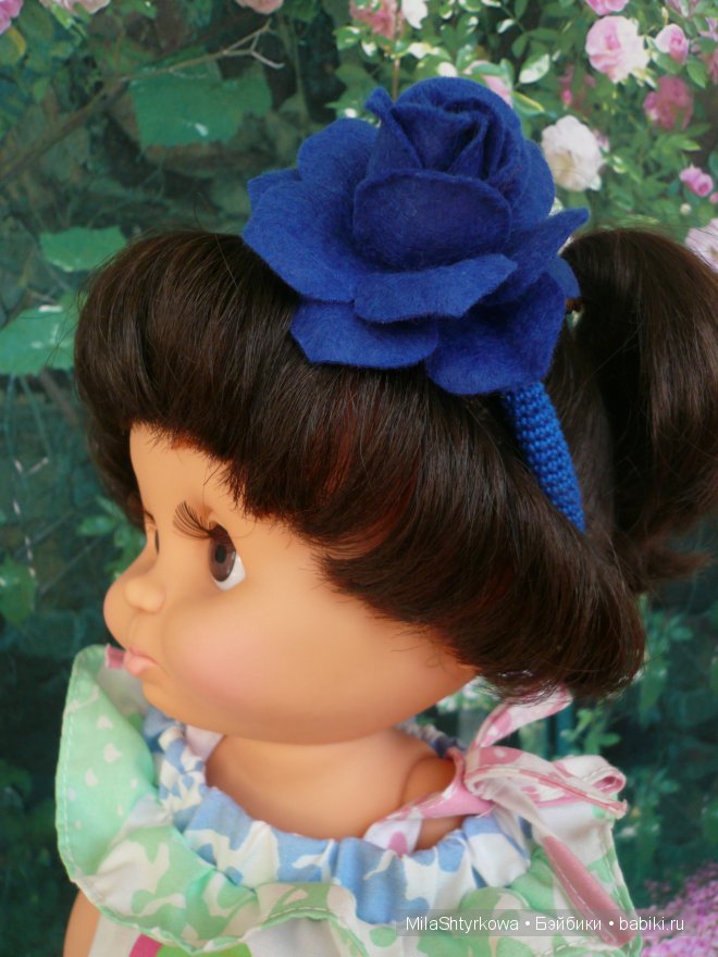 кукольные ободки,украшение для кукол,нарядные куклы,