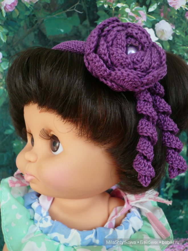 кукольные ободки,украшение для кукол,нарядные куклы,