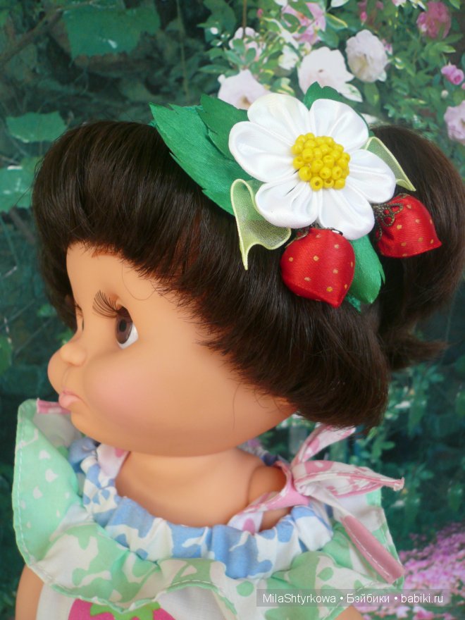 кукольные ободки,украшение для кукол,нарядные куклы,