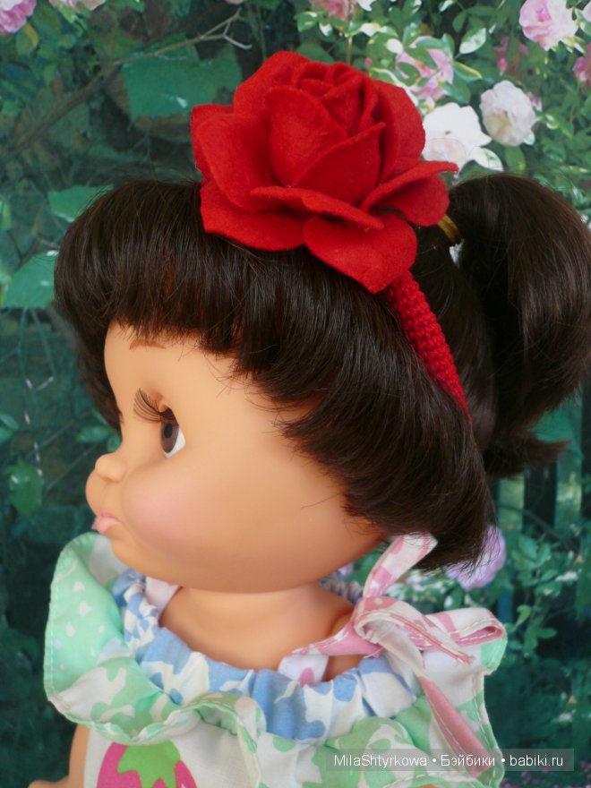 кукольные ободки,украшение для кукол,нарядные куклы,