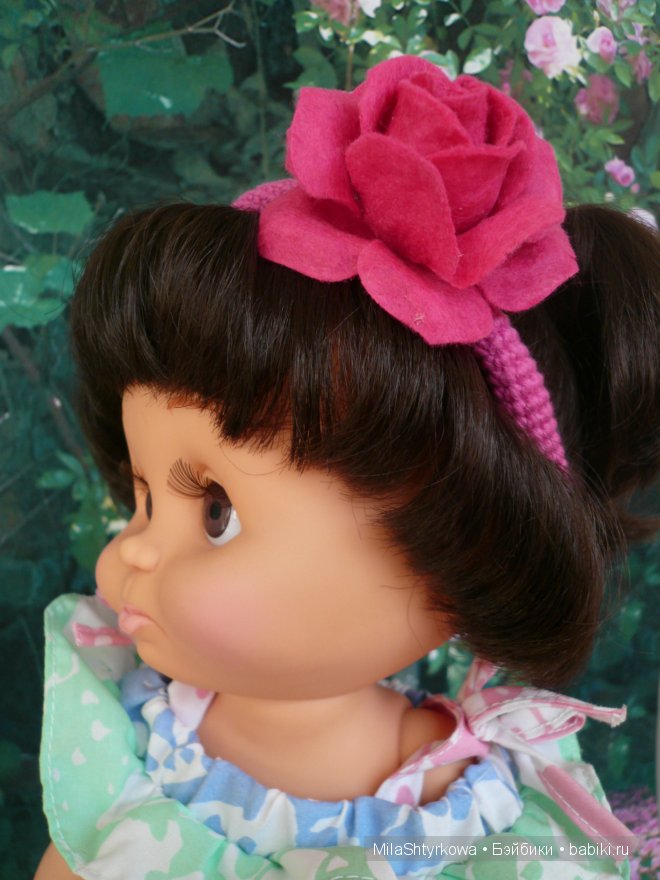 кукольные ободки,украшение для кукол,нарядные куклы,