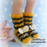 Тёплые носочки для куколок.